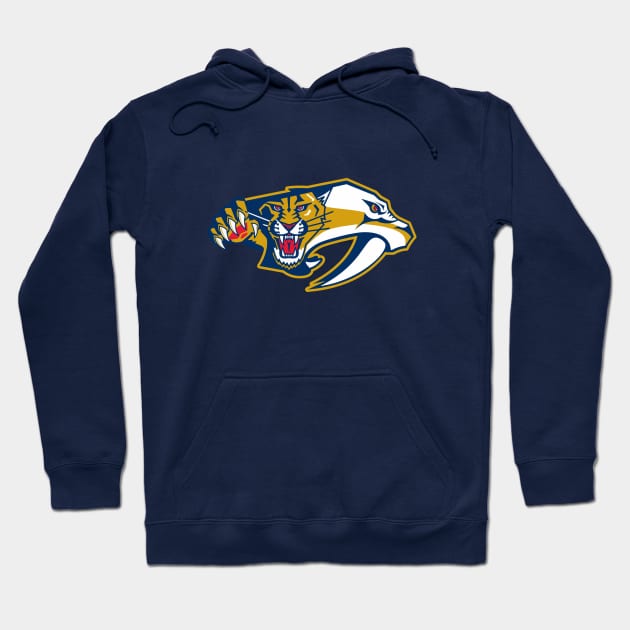 Predators - Panthers logo mashup Hoodie by phneep